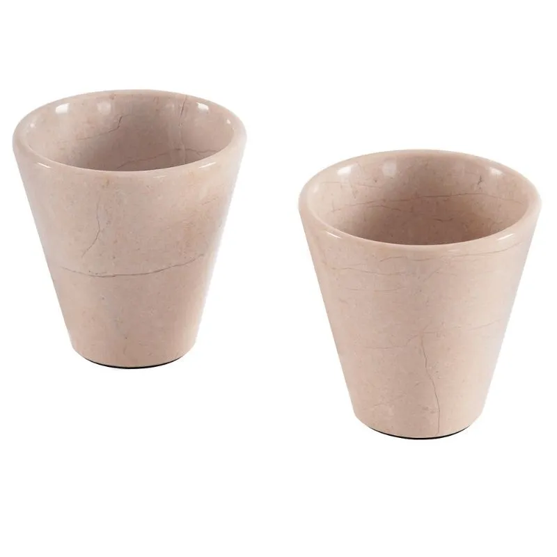 2” Marble Shot Glasses For Drinking Wine, Beer & Vodka