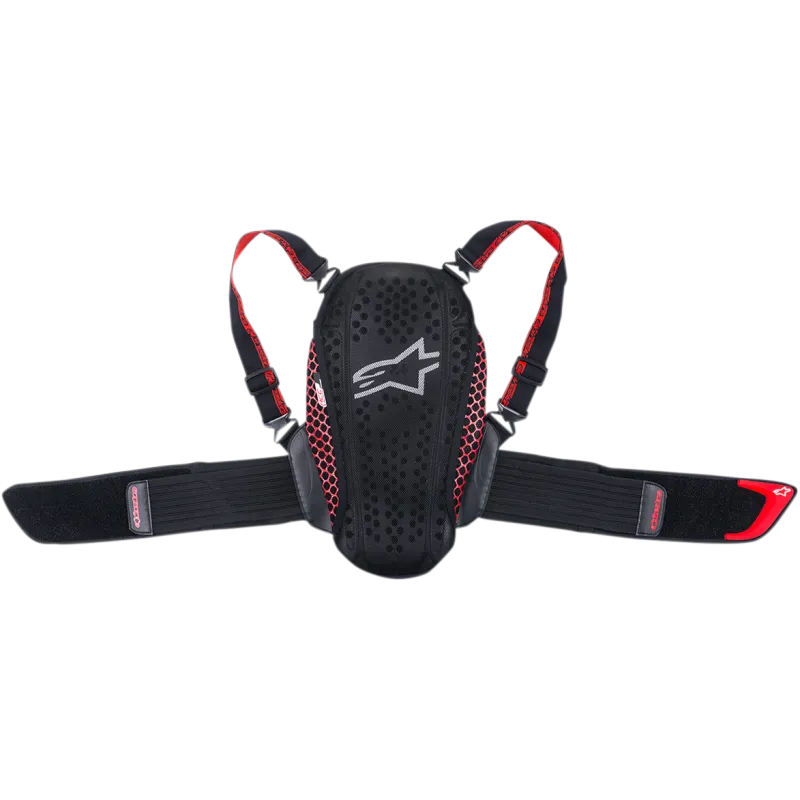 ALPINESTARS (ROAD) YOUTH BACK PROTECTOR KR-Y BLACK/RED O/S 6544418-13
