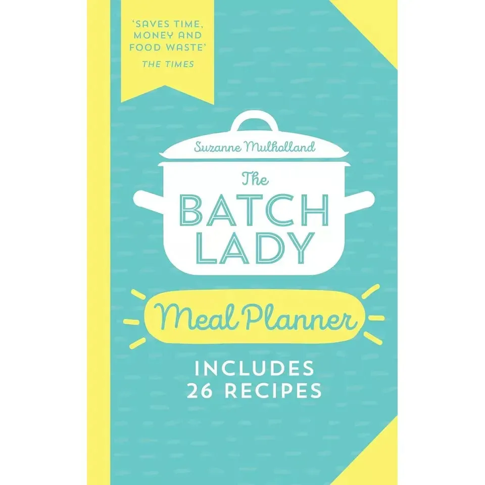Batch Lady Rapid Dinners, Lady Meal Planner, Slim 800 Hot Air Fryer 3 Books Collection Set