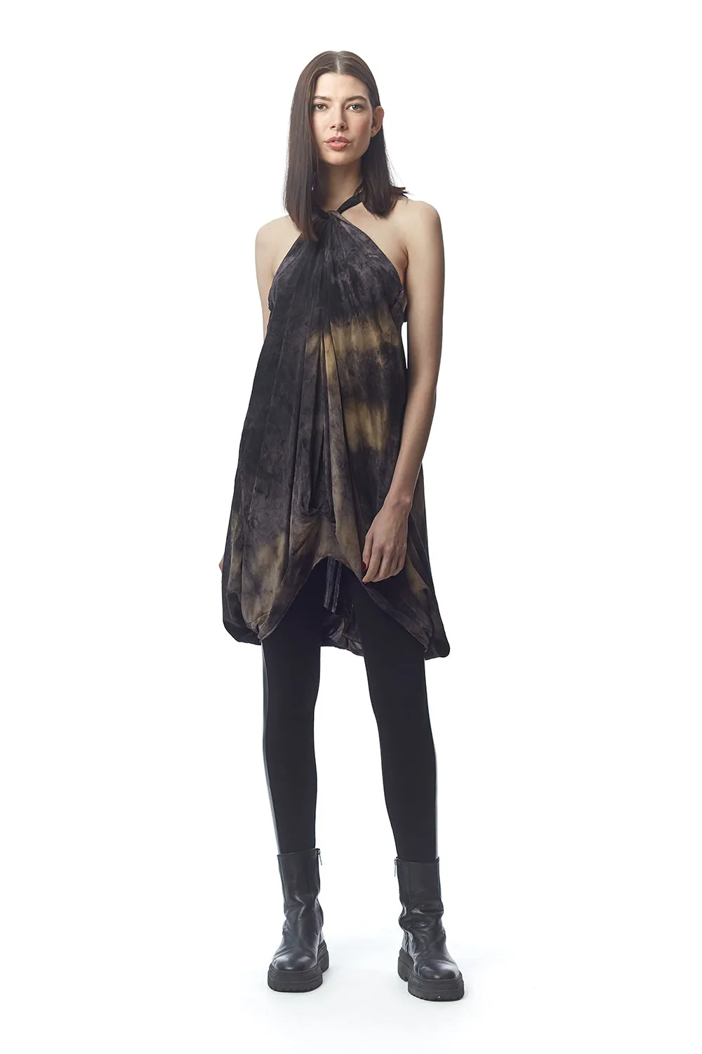 Bergamo Convertible Hand-Painted Bubble Dress