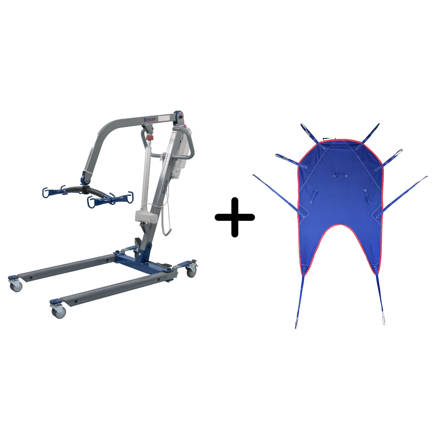 Bestcare PL600 Bariatric Full Body Electric Patient Lift 600lb