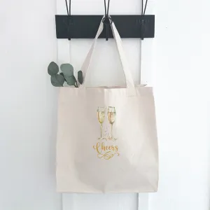 Champagne Cheers - Canvas Tote Bag