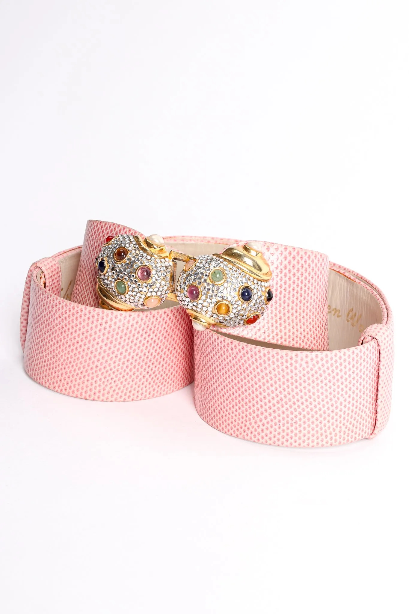 Conch Shell Lizard Slide Belt