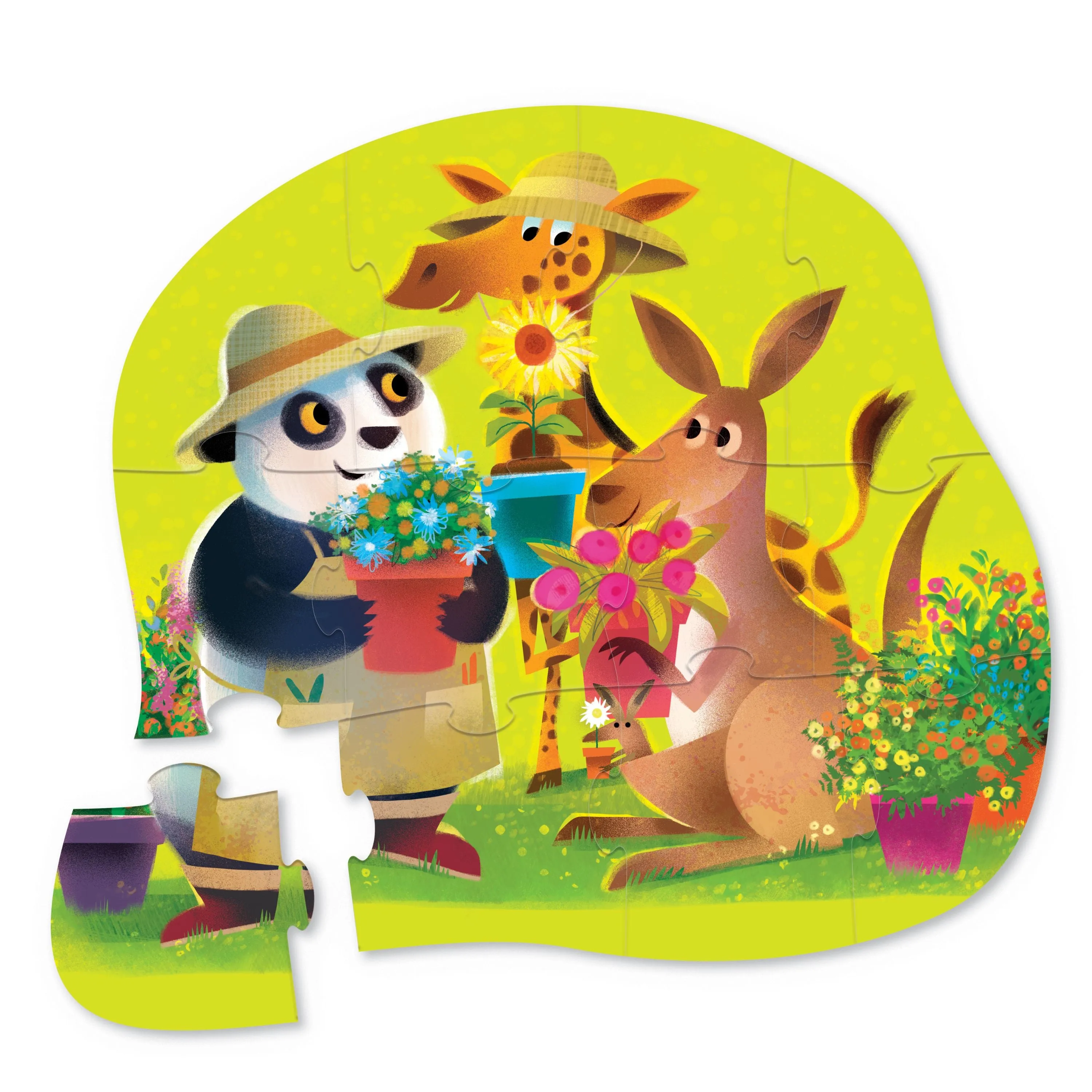 Crocodile Creek 12pc Mini Puzzle Flower Power