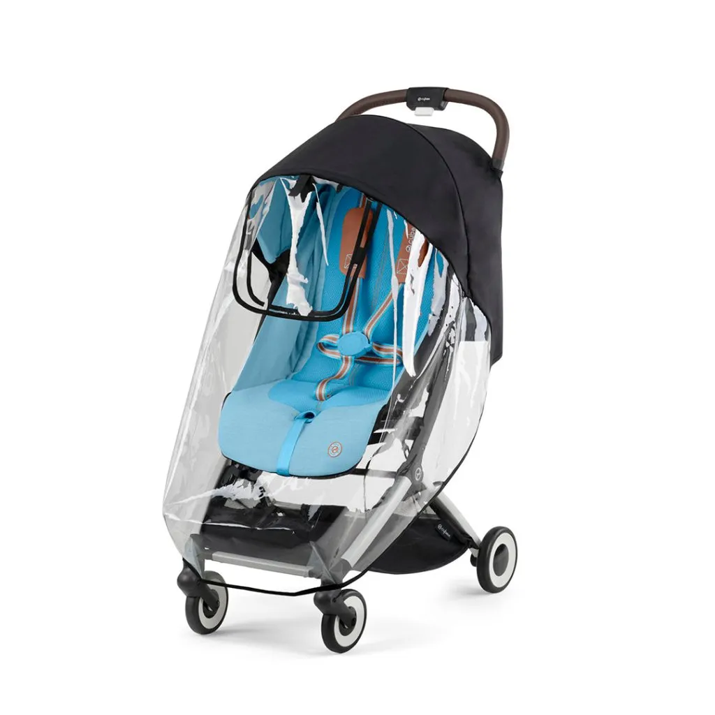 CYBEX ORFEO Silver Stroller - Moon Black