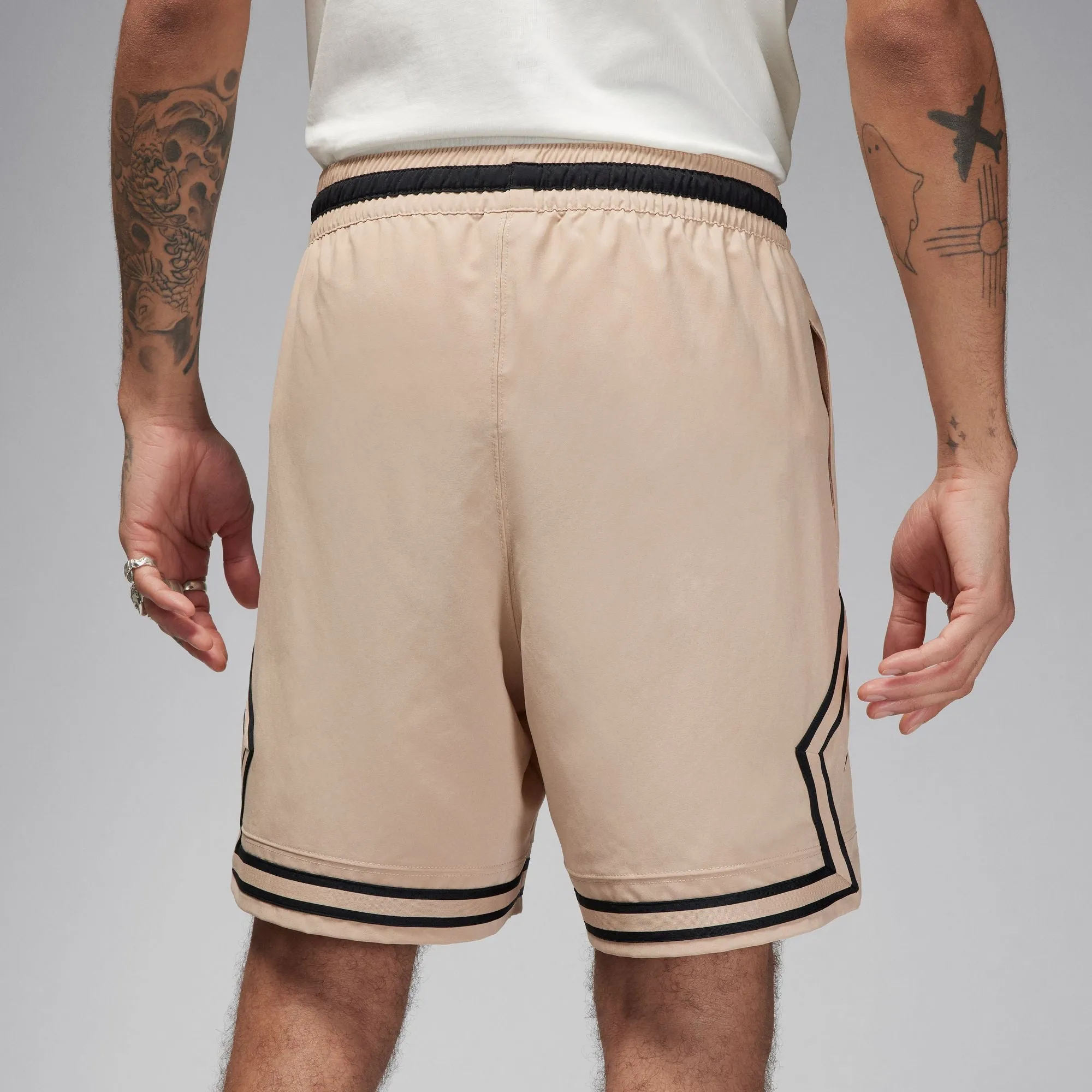 DRI-FIT WOVEN DIAMOND SHORTS "LEGEND MD BROWN"
