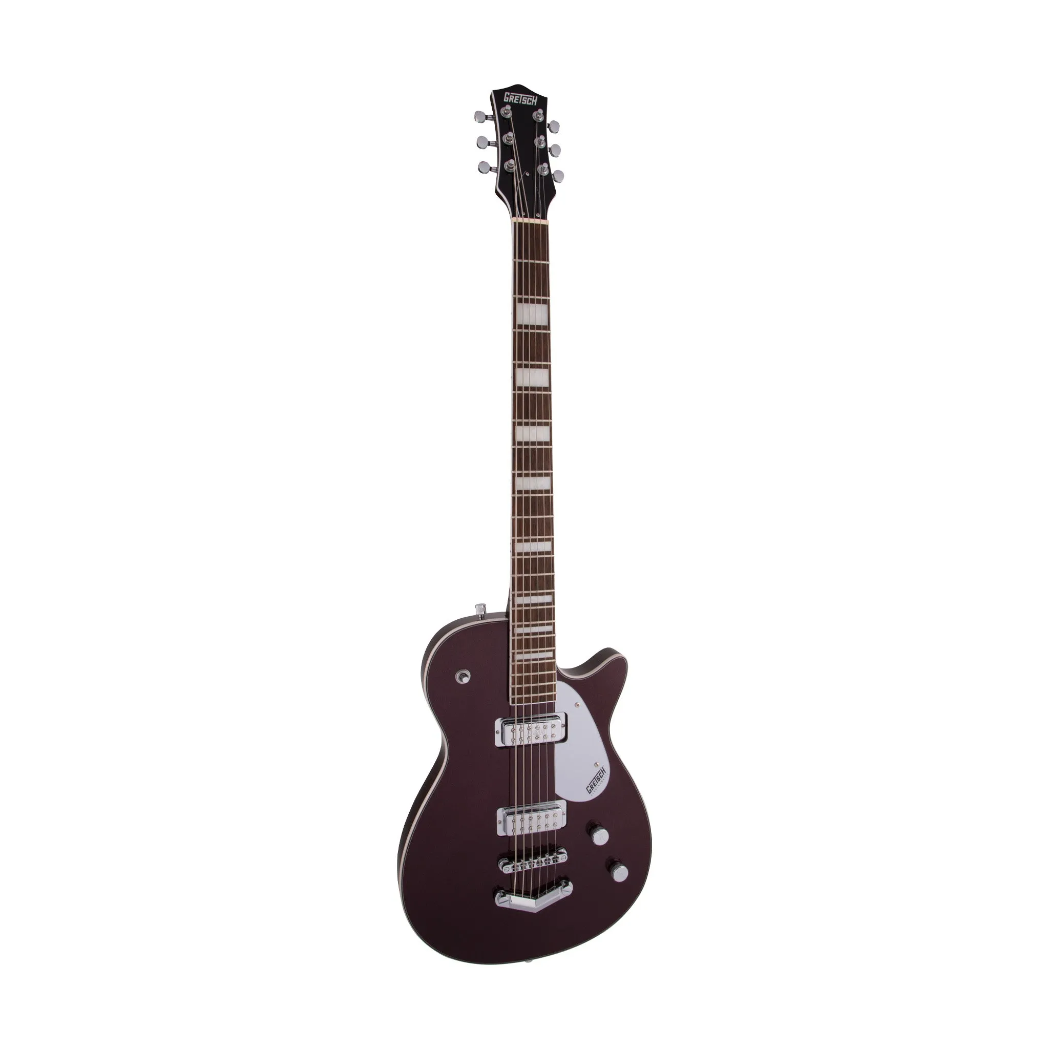 Gretsch G5260 Electromatic Jet Baritone w/ V-Stoptail Electric Guitar, Laurel FB, Dark Cherry Metallic
