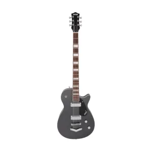 Gretsch G5260 Electromatic Jet Baritone w/ V-Stoptail Electric Guitar, Laurel FB, London Gray