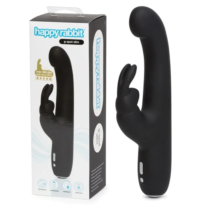 Happy Rabbit - Slimlines Curve, Realistic & G-Spot