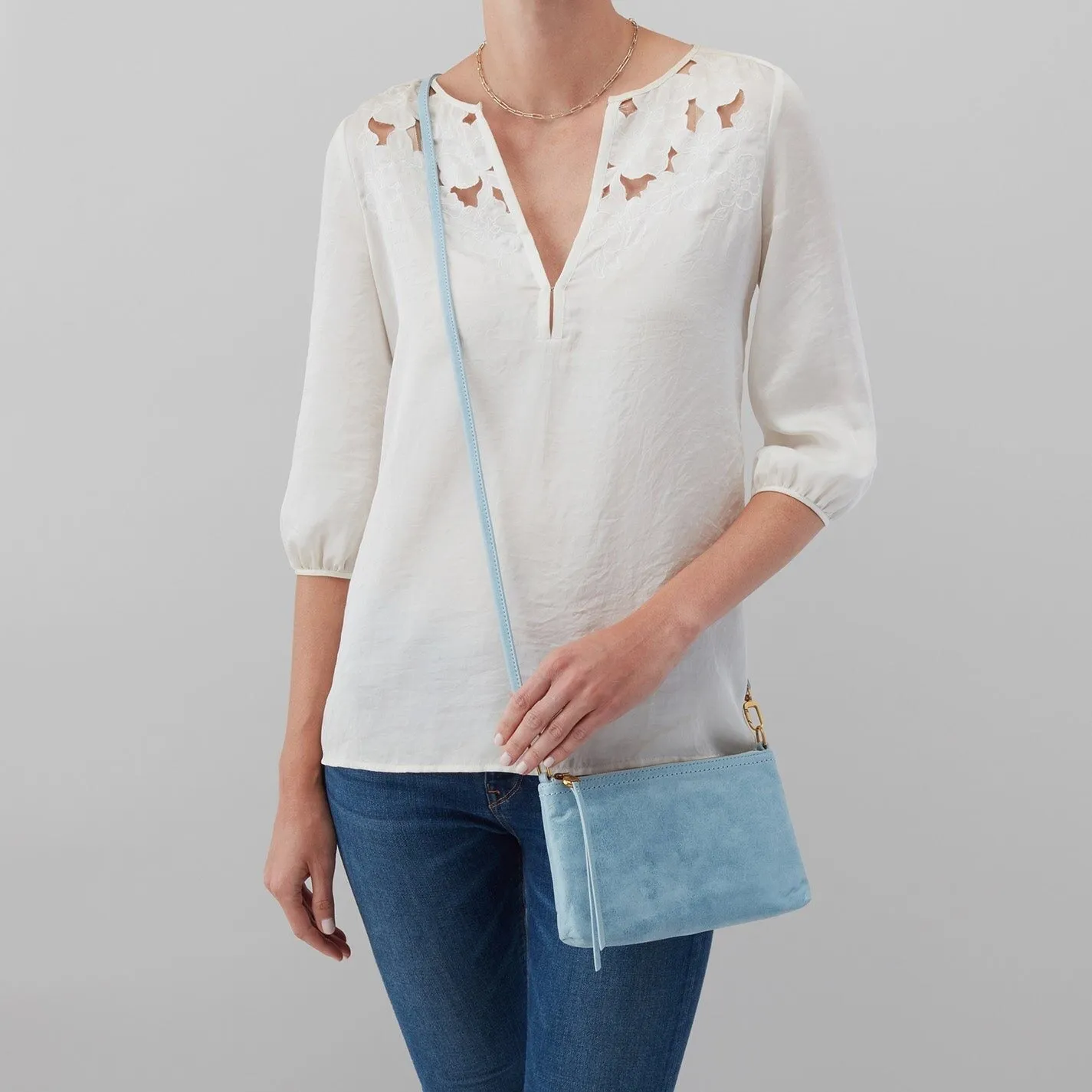 Hobo Darcy Crossbody - Blue Topaz