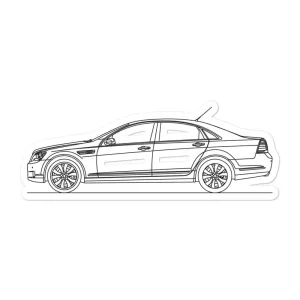 Holden Caprice Outline Sticker