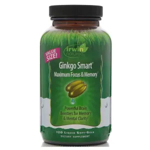 Irwin Naturals Ginkgo Smart 120 Liquid Soft-gels