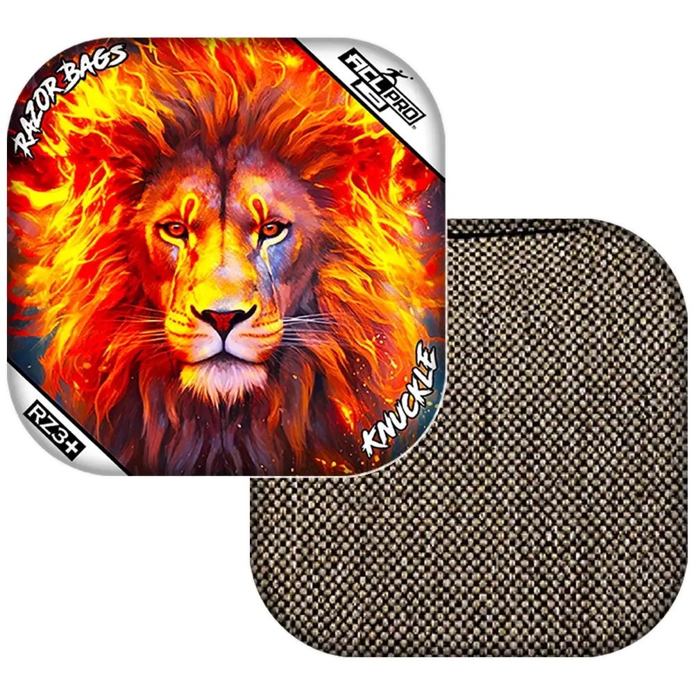 Knuckle | Lion Flame | ACL PRO Razor Cornhole Bags