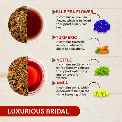 Luxurious Bridal Gift Box - Tea Gift Set (16 Tea Bags)
