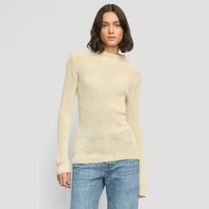Lynne Slim Semi-Sheer Sweater