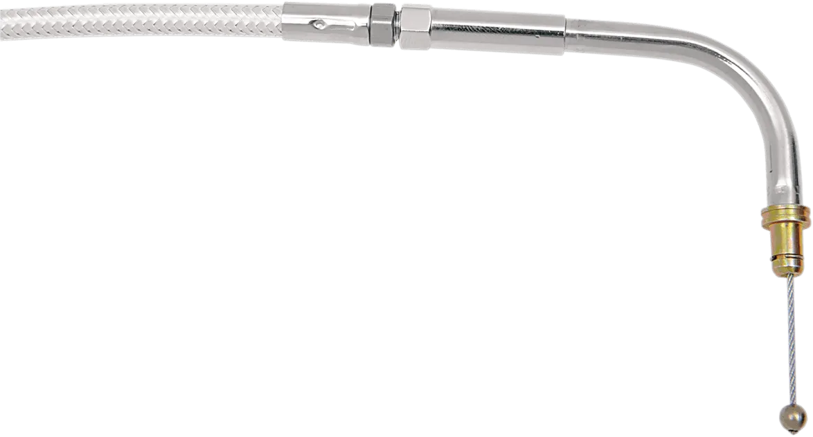 Magnum 33066 Alternative Length Sterling Chromite II Braided Throttle Cable - 44in.