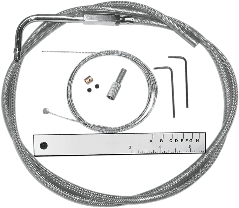 Magnum 394524 BYO Build Your Own Throttle/Idle Cable Kit - Stainless Steel