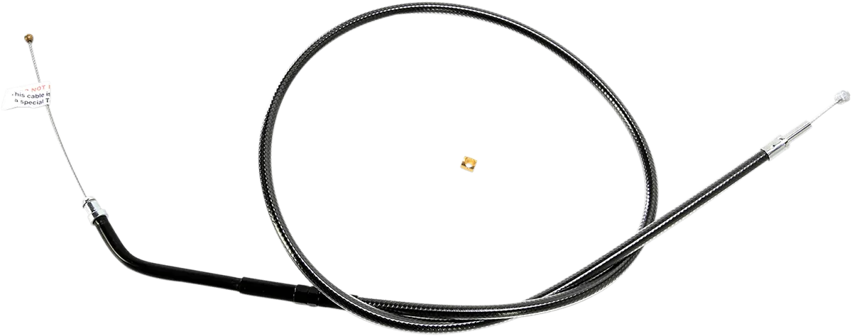 Magnum 432114 Alternative Length Black Pearl Braided Throttle Cable - 53 1/2in.