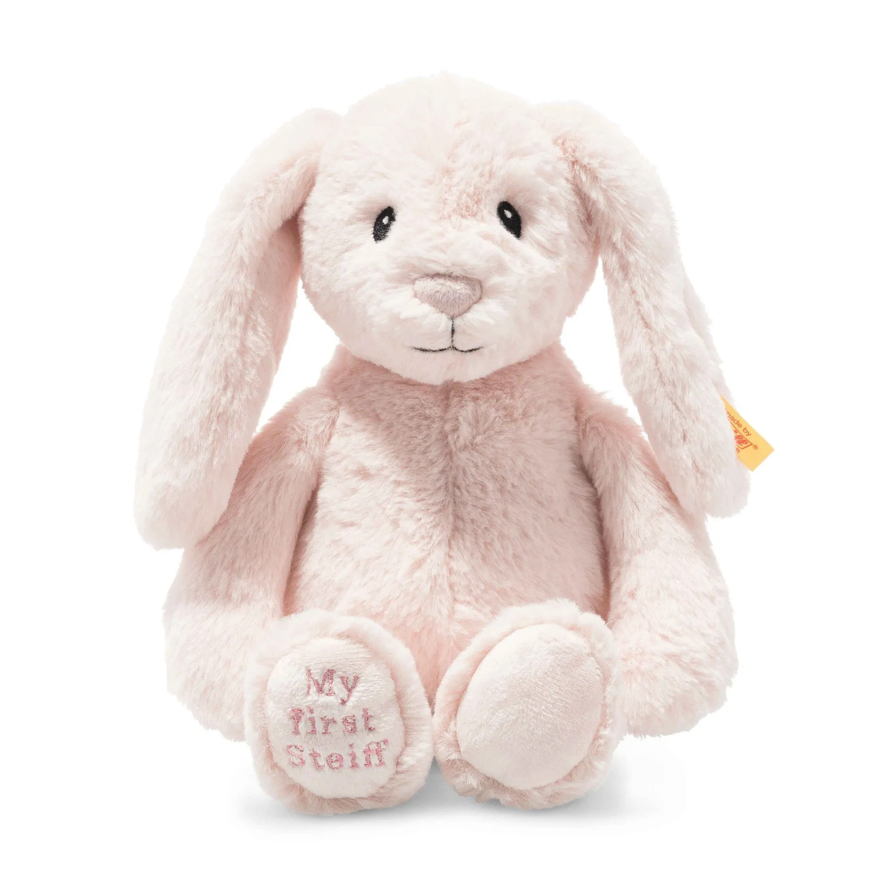 My First Steiff Hoppie Rabbit - Pink