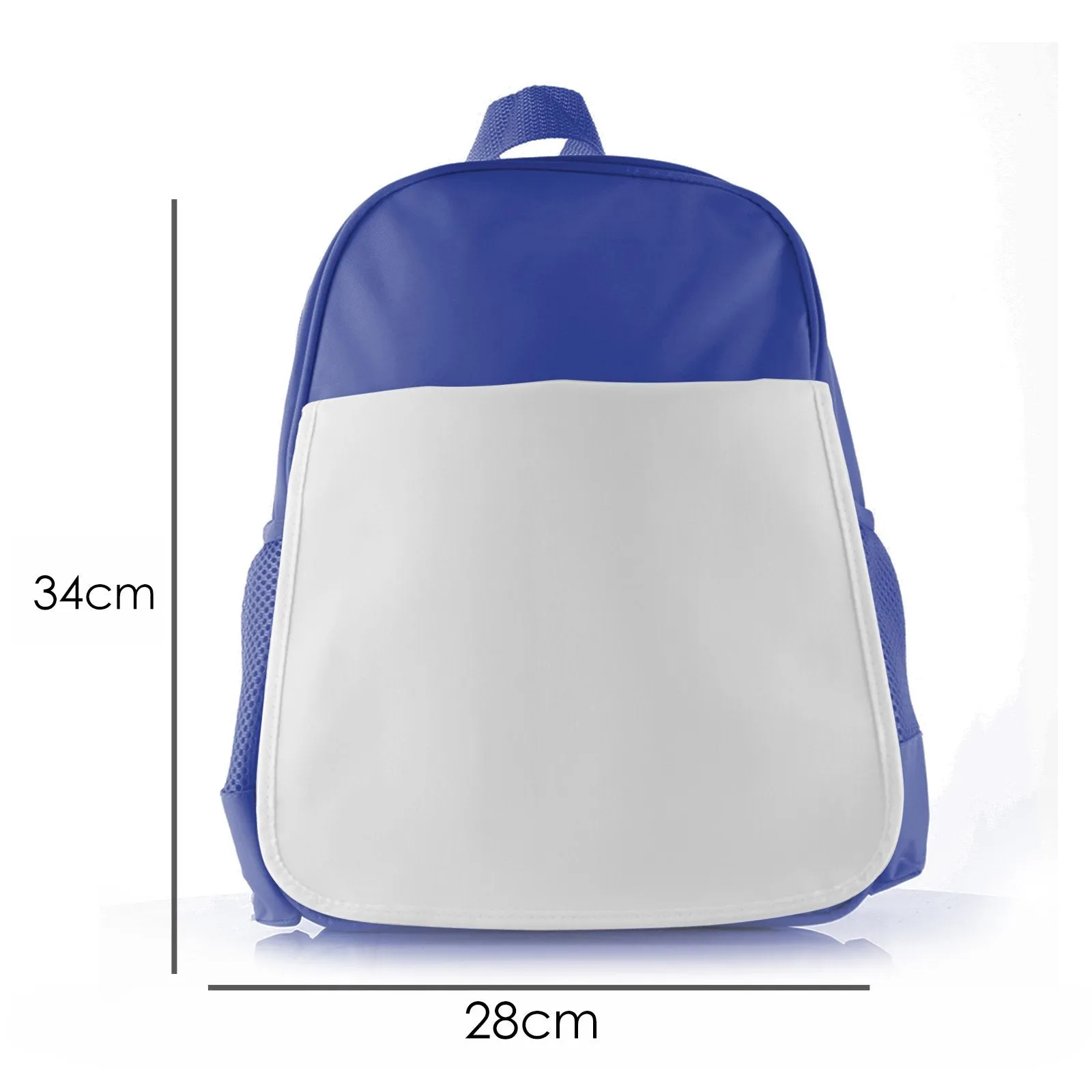 Personalised School Bag with Cute Text and Yellow Duck Buntin