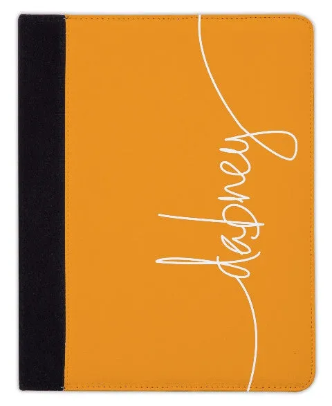 Personalized iPad & Laptop Cases, Tangerine