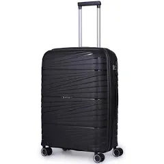 Pierre Cardin Montepellier Hard Case Black Polypropylene