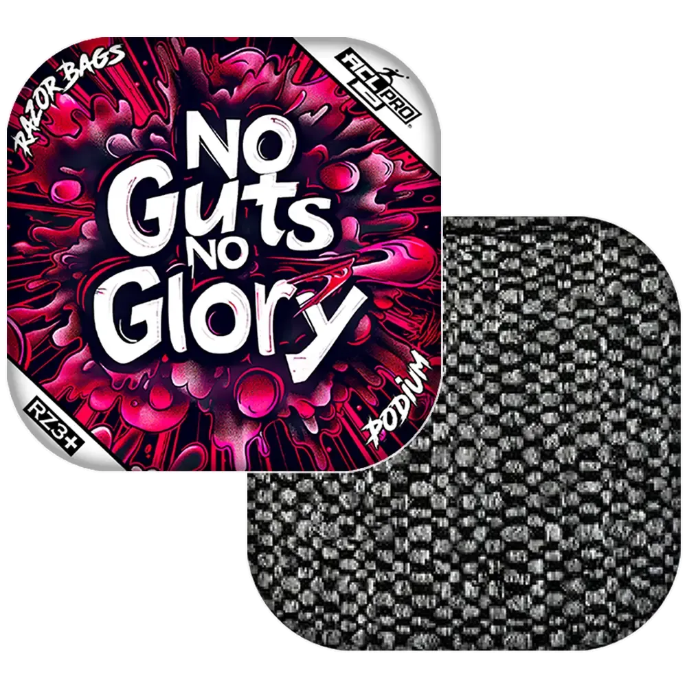 Podium | No Guts No Glory | ACL PRO Razor Cornhole Bags