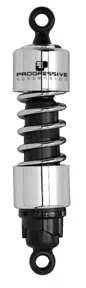 Progressive Suspension 412-4036C 412 Series 12in. Shocks - Chrome