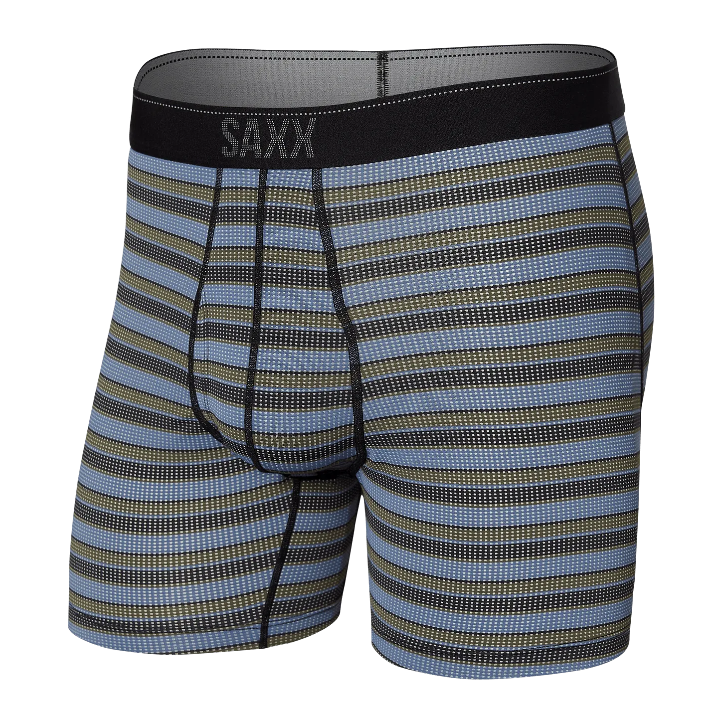 Quest Boxer Brief - Solar Stripe Twilight
