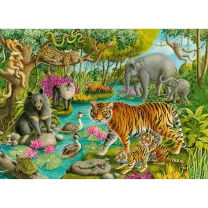Ravensburger Animals of India 60 Piece Puzzle