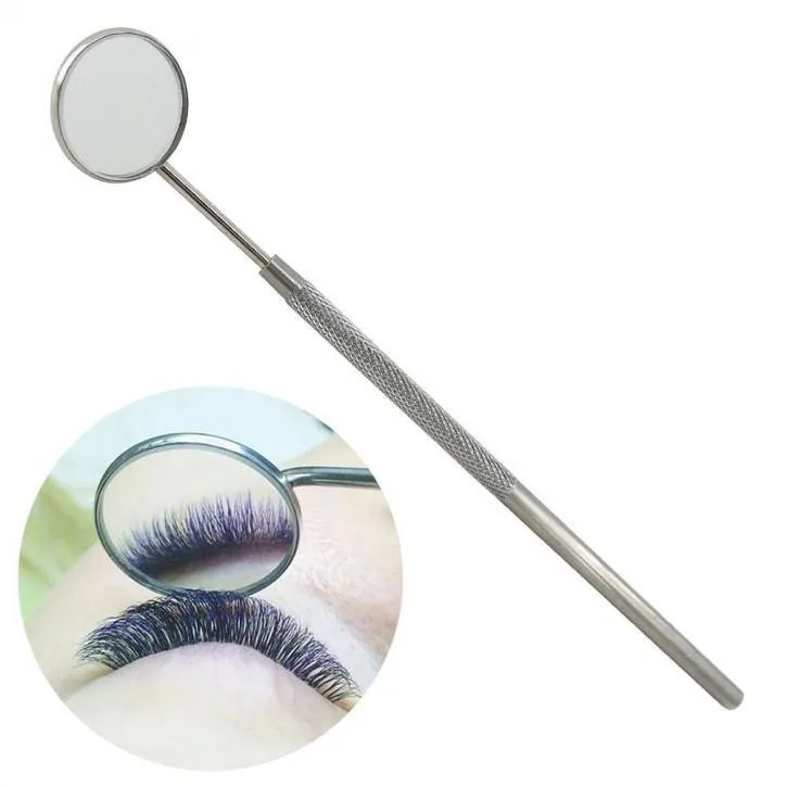 Stainless Steel Dental Mirror #5 with Handle 6.5", Dentist Tool for Teeth Cleaning Inspection