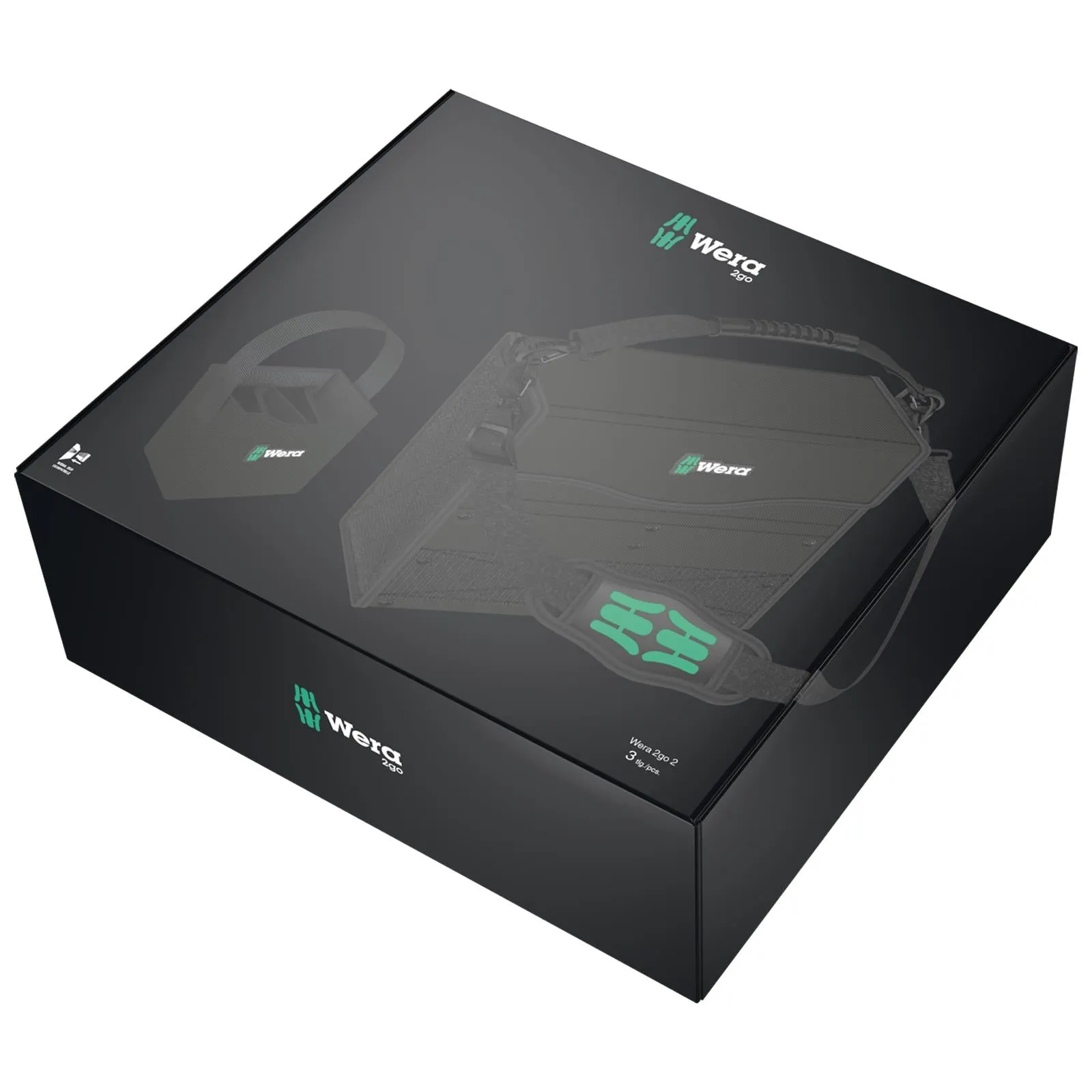 Wera 2go 2 Tool Container 3 Piece Tool Storage Bag