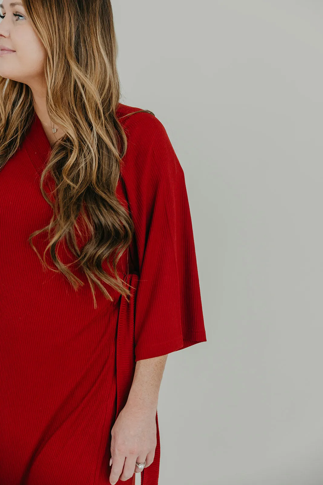 Women's Everyday Robe - Cranberry